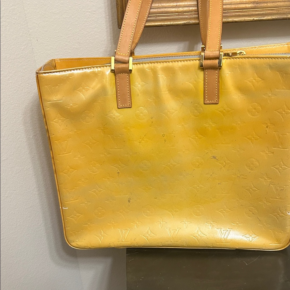 Louis Vuitton Yellow Tote Bag - Picture 7 of 16
